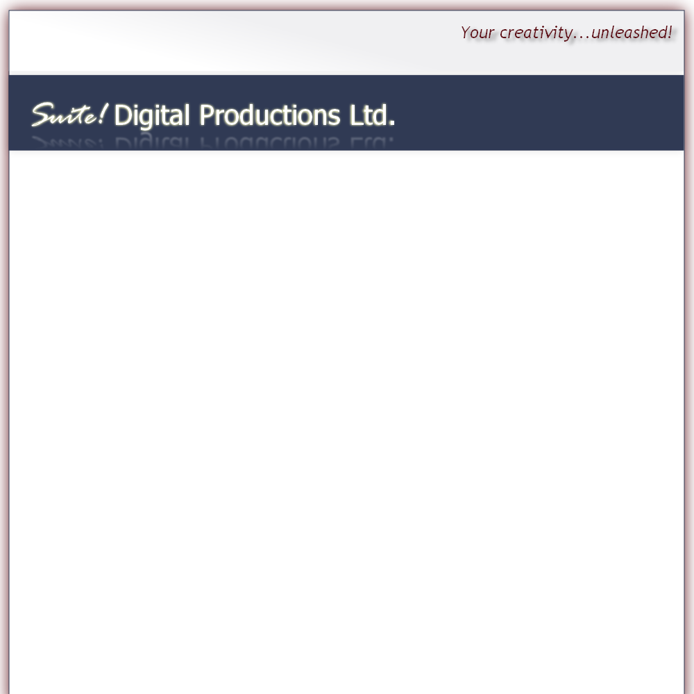 Suite! Digital Productions Ltd.
 PHOTO / VIDEO MONTAGES FROM $75!